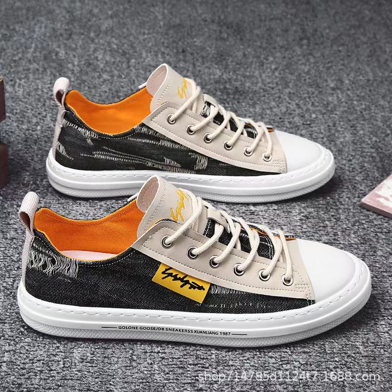 New trendy all-match casual canvas shoes