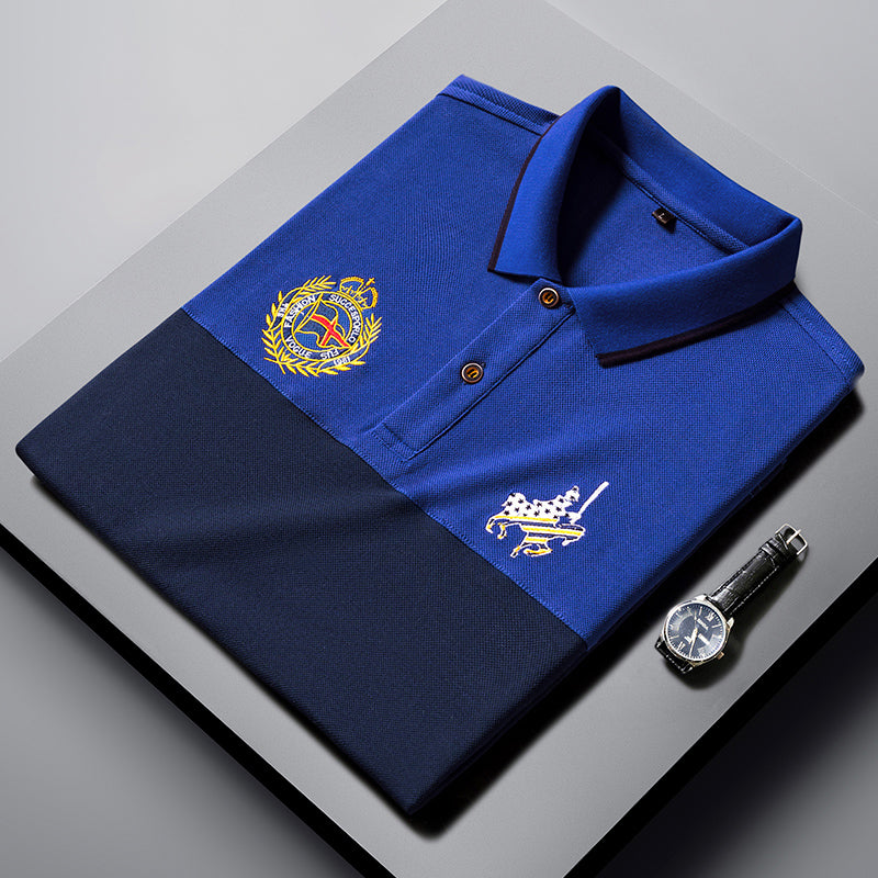 100% Cotton New Fashion Embroidered Polo Shirt