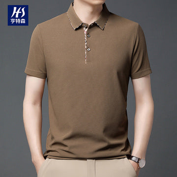 Men's Lapel Fashion Short Sleeve Polo Shirt