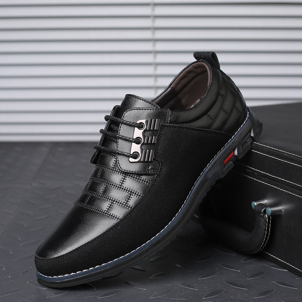 Men's Business Casual Widened Soft and Comfortable Leather Shoes