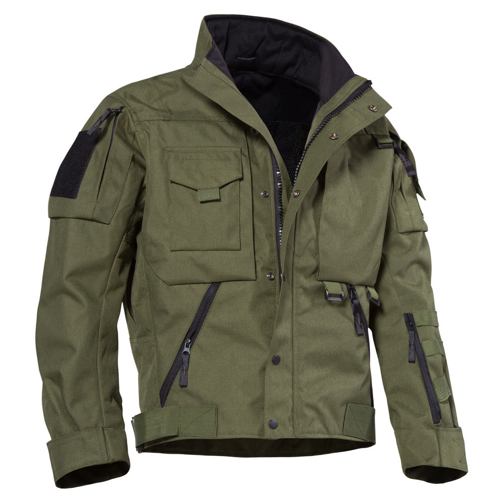 Men's windproof, stab-proof, scratch-resistant and wear-resistant jacket