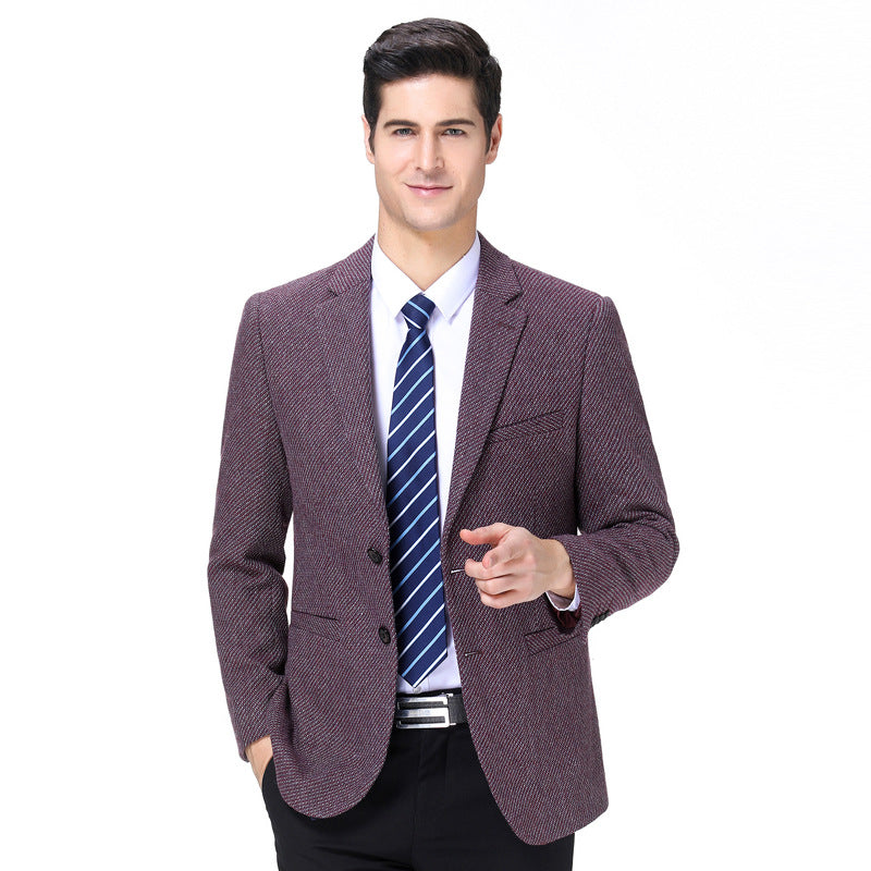 2024 New Men's High-end Casual Two-button Blazer