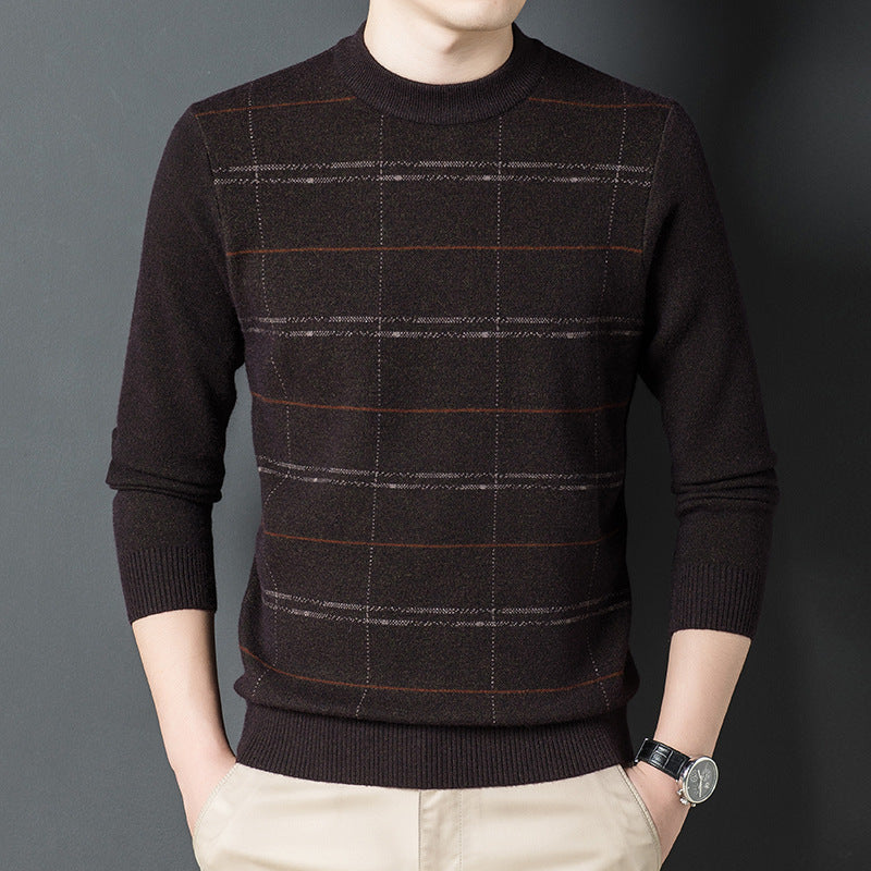 Men's Knitted Loose Thermal Sweater