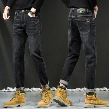 Men's Slim Fit Casual Stretch Jeans