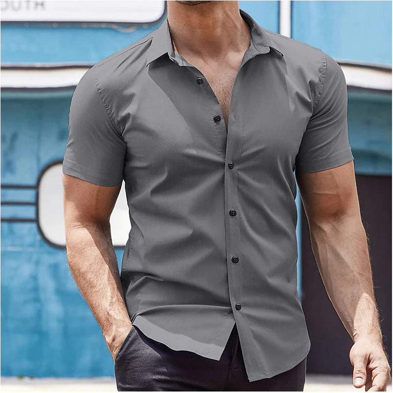 Men's New Fashion Business Casual Shirt