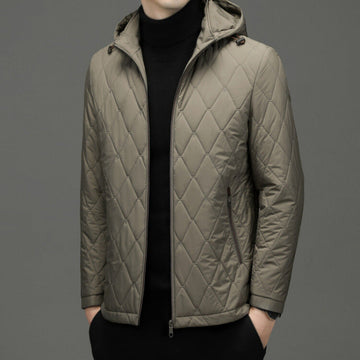 Men's Warm Hooded Cotton Jacket