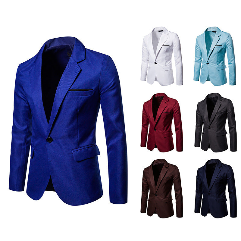 Men's Large Size Casual Blazer