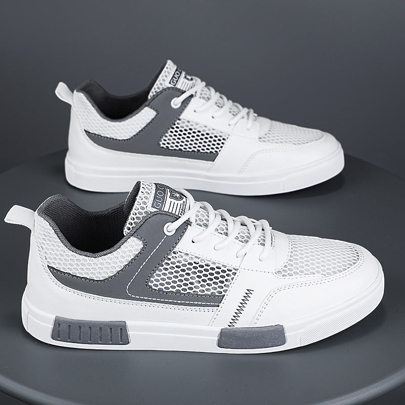 Breathable thin mesh hollow casual shoes