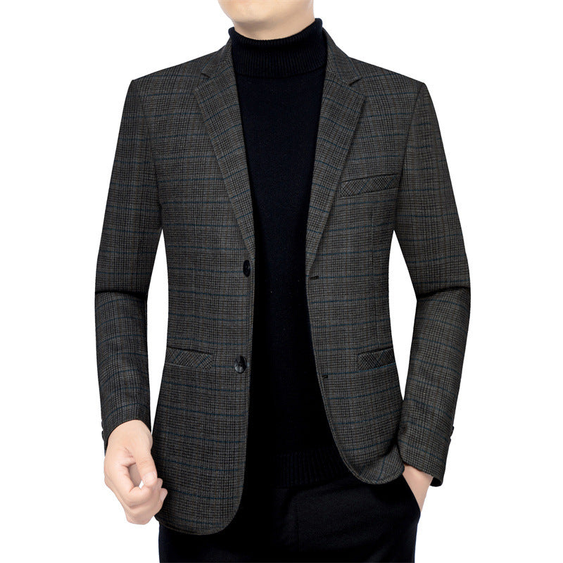 Men's New Fashion Woolen Blazer