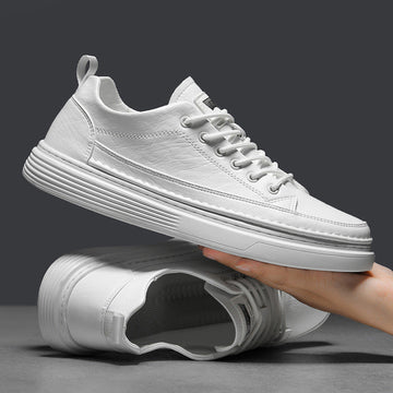 Men's Fashionable Casual White Shoes