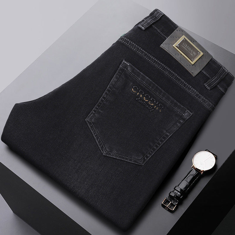 High quality business casual men's jeans