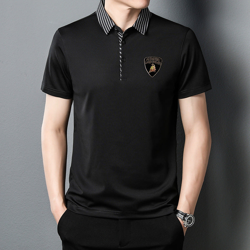 Casual Men's Solid Color POLO Shirt