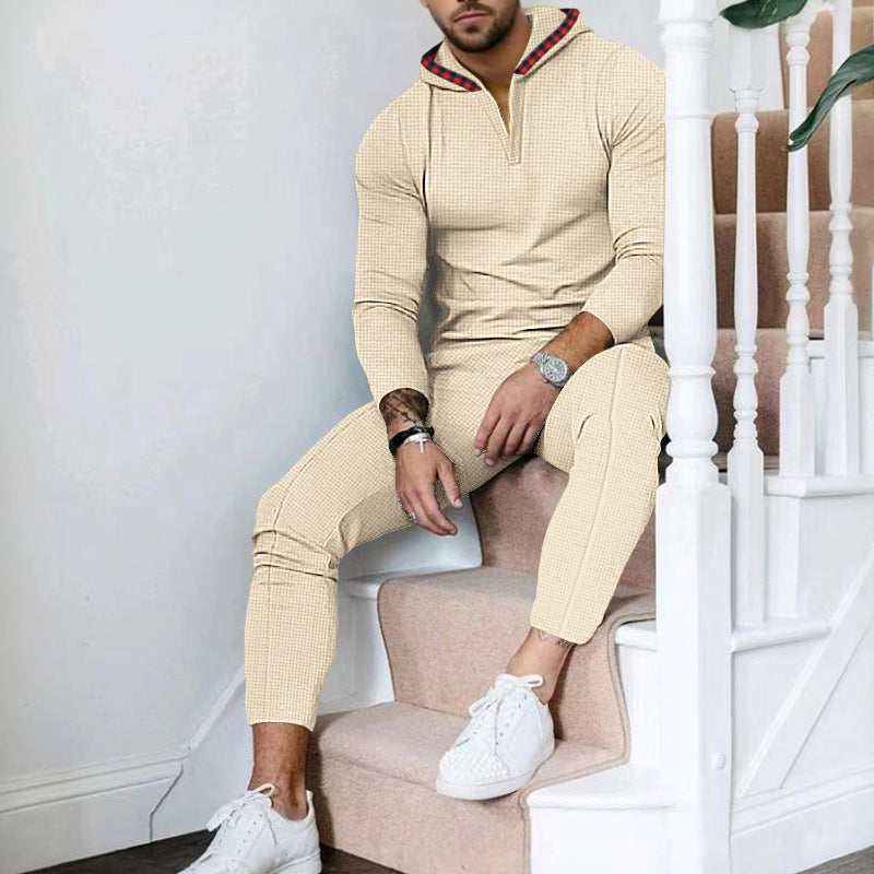 Men's Casual Hooded Suit