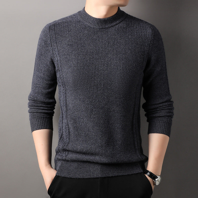 Men's Casual Wool Warm Sweater