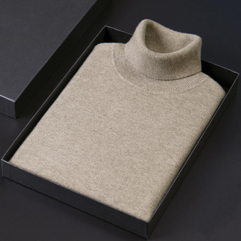 Men's 100% Pure Wool Knit Sweater