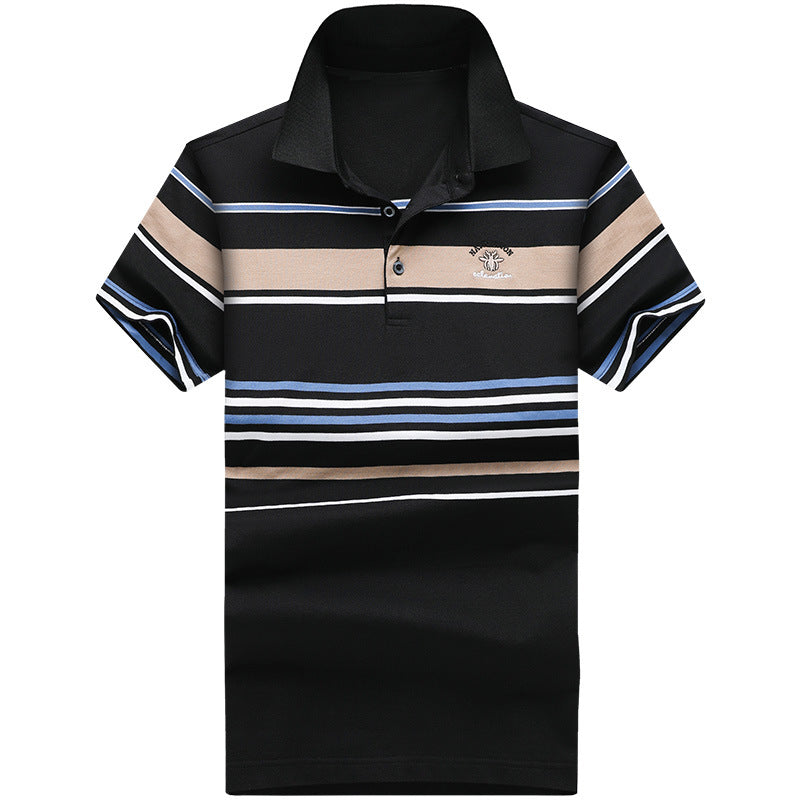 Popular long-staple cotton business polo shirt