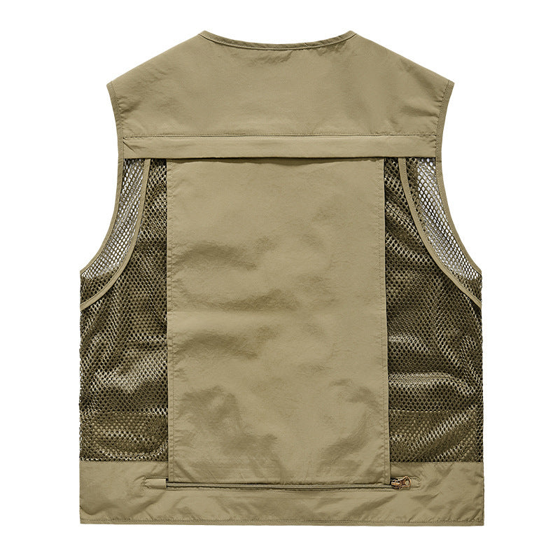 Men's New Mesh Quick Dry Casual Vest