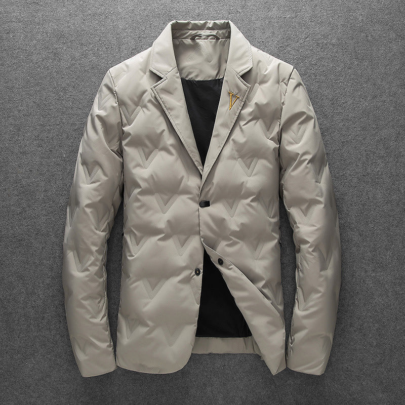 90 White Duck Down Suit Down Jacket