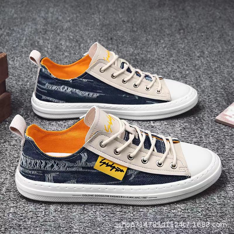 New trendy all-match casual canvas shoes