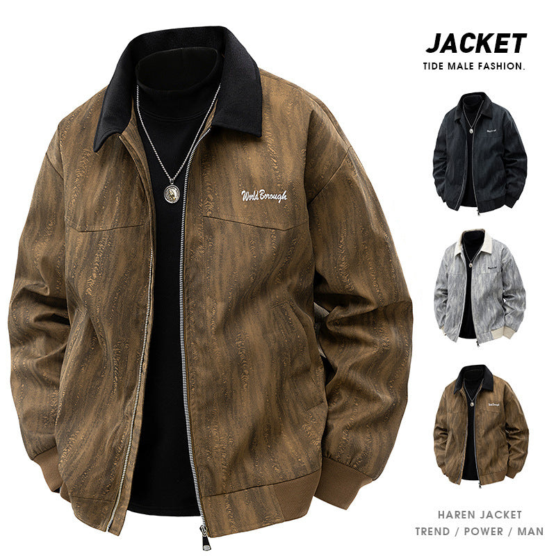 Men's New Loose Casual Work Jacket