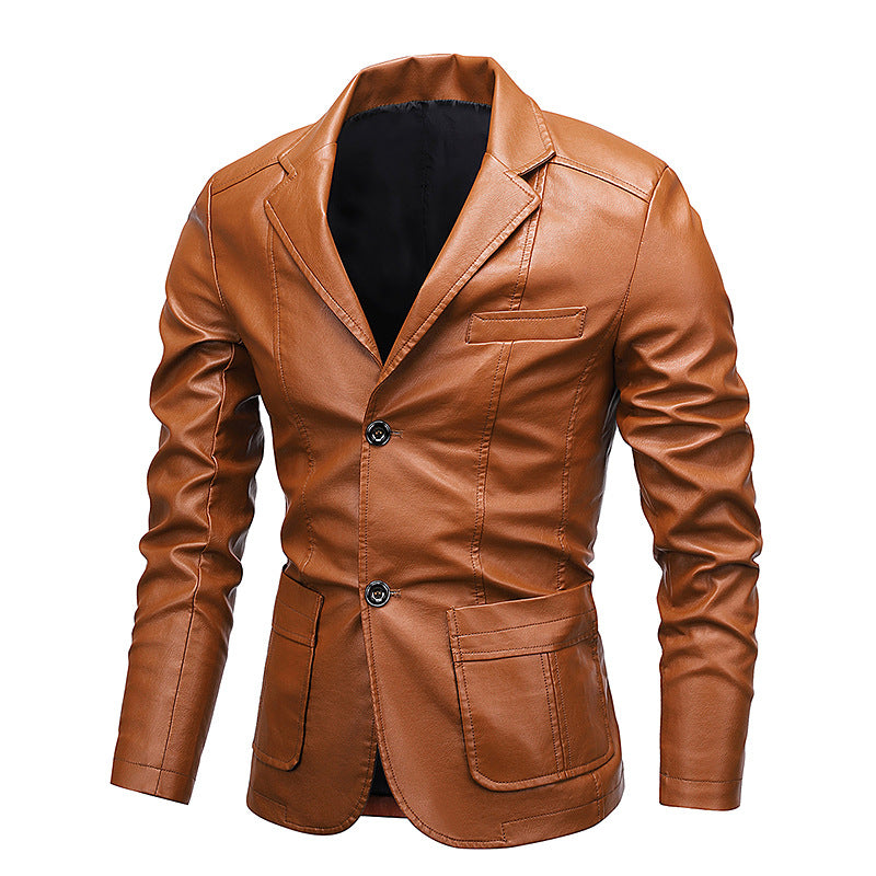 Men's 2022 Winter New Versatile Leather Jackets