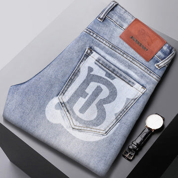 Stretch high-quality casual jeans