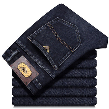 Men's High-end Business Straight Jeans