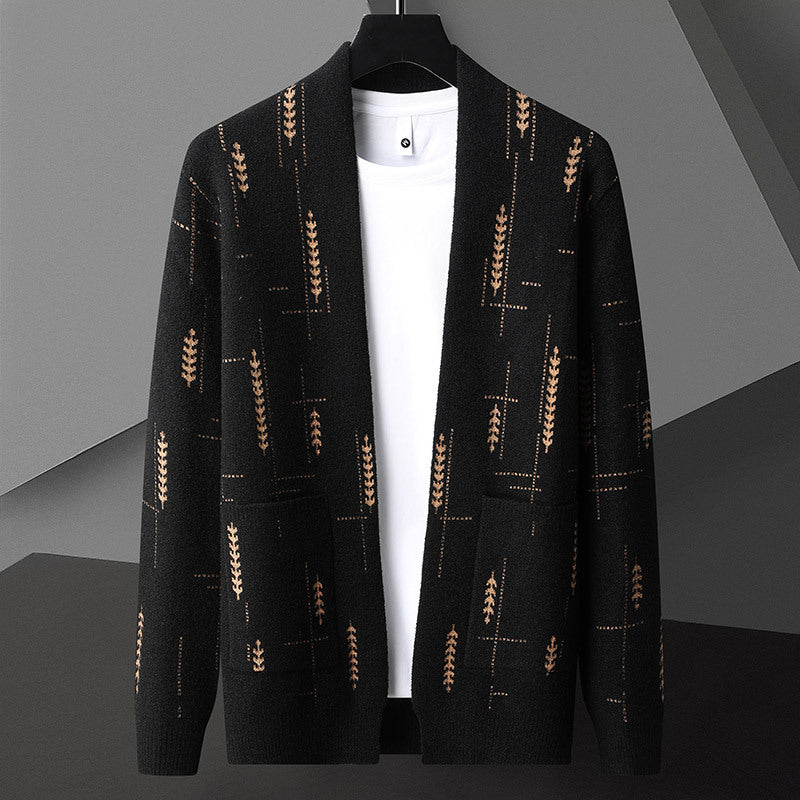 Men's Versatile, Comfortable and Fashionable Knitted Cardigan