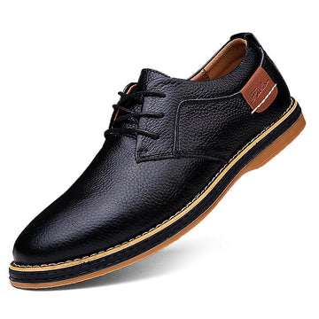 2023 Men's Large Size Fashionable Business Casual Leather Shoes