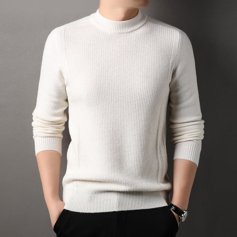 Men's Casual Wool Warm Sweater