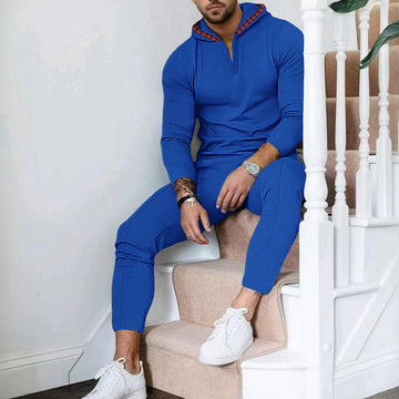 Men's Casual Hooded Suit