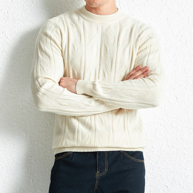 100% Wool Turtleneck Sweater