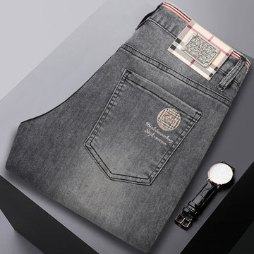 Men's Business Straight Versatile Stretch Jeans