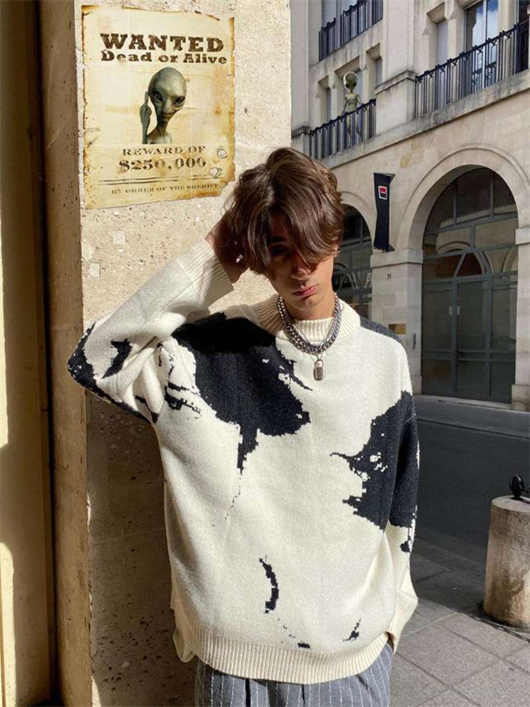 Men's Vintage Lazy Knitted Sweater