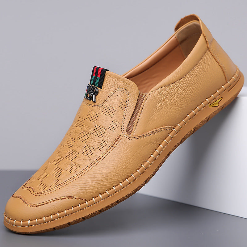 Men's Non-slip Leather Soft Sole Casual Shoes