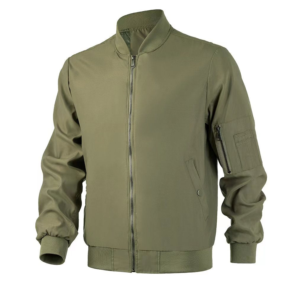 Men's Plus Size Air Force MA1 Bomber Jacket