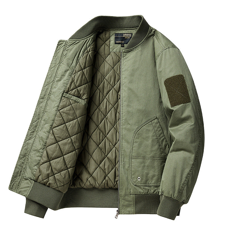 Cotton bomber jacket