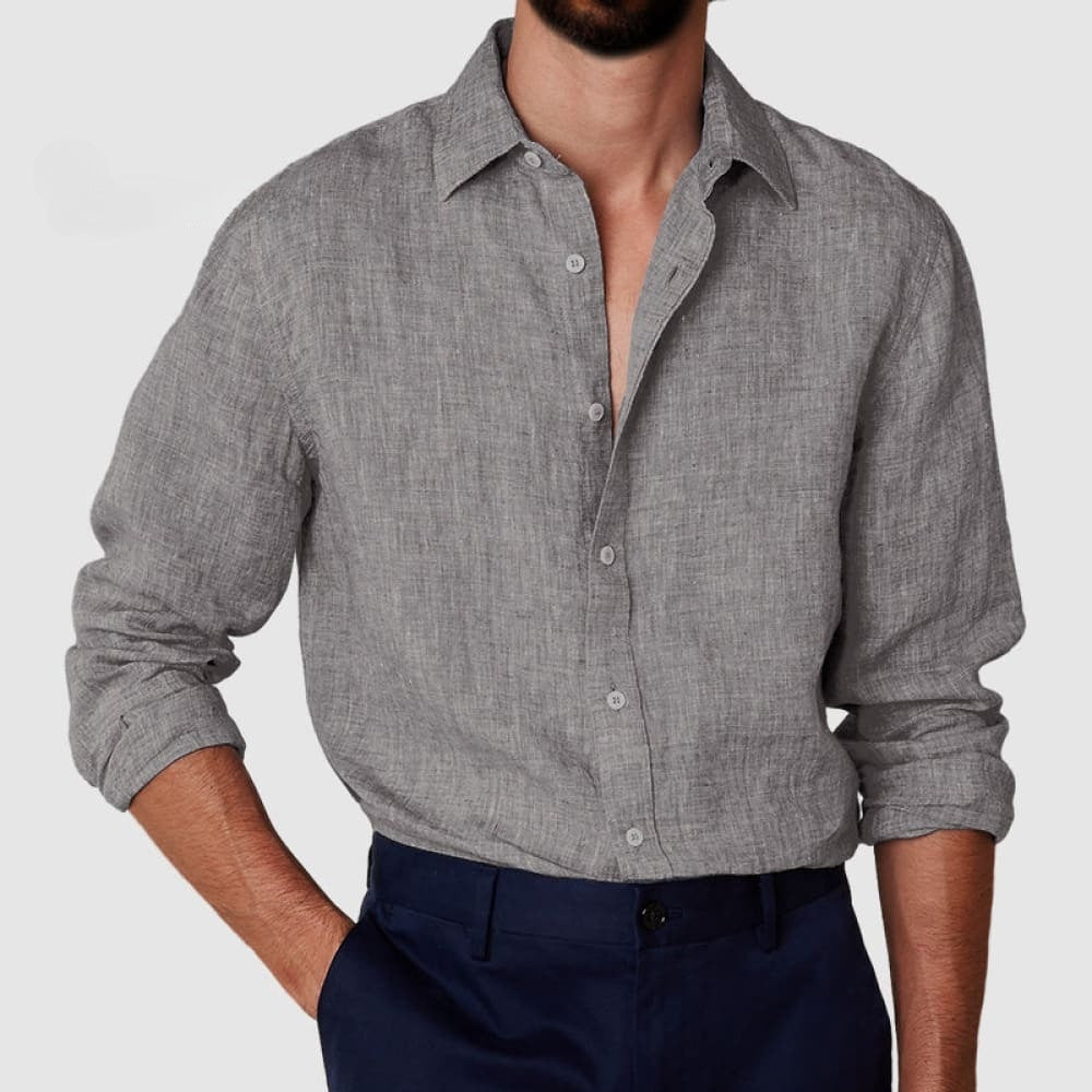 2024 Men's Lapel Business Casual Shirt