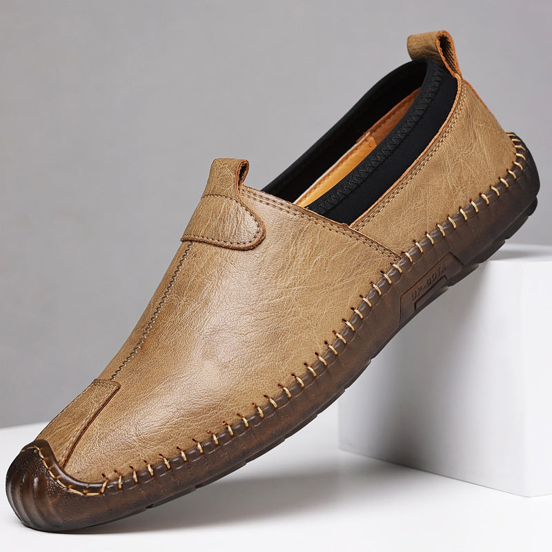 New Men's Versatile Casual Leather Shoes