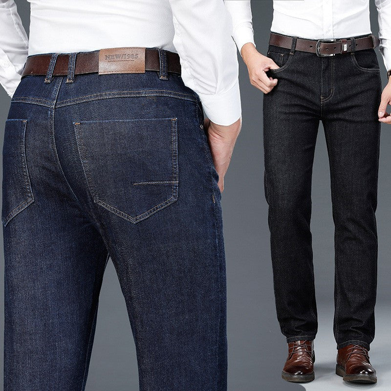 Men's Business High-end Soft Wool Jeans