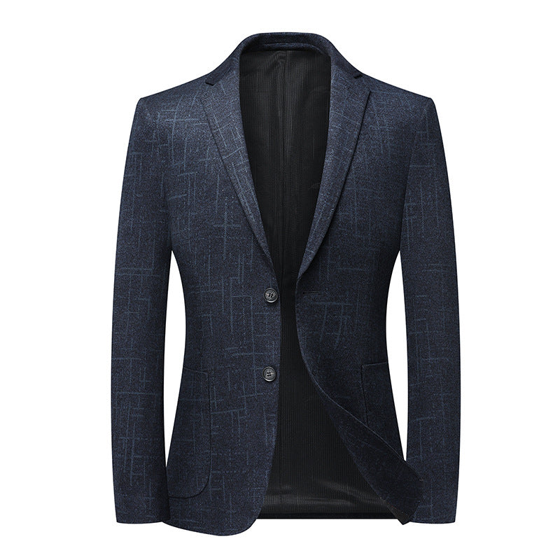 Men's New Winter Stretchy, Iron-free, Trendy Slim Fit Blazer