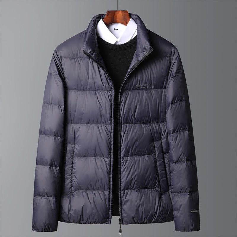 Men's New Winter Fashion Casual All-match Thick Warm Cold-proof Down Jacket