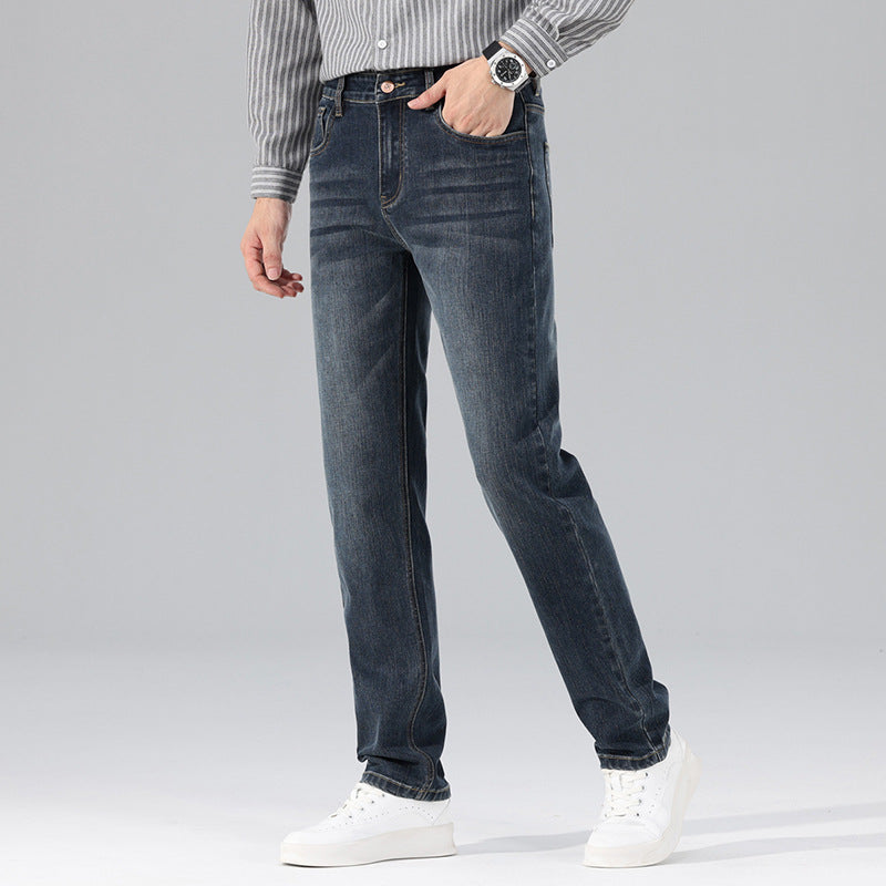 Men's Straight Stretch All-match Jeans