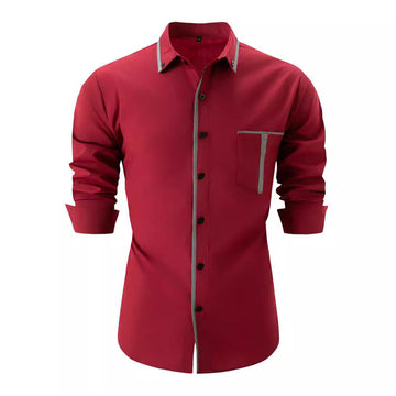 Men's Business Commuter Long Sleeve Shirt