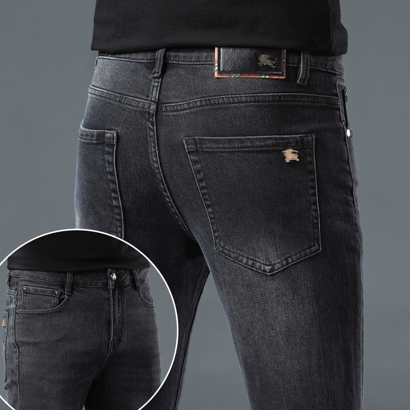 Men's Elastic High Quality Business Comfortable Jeans