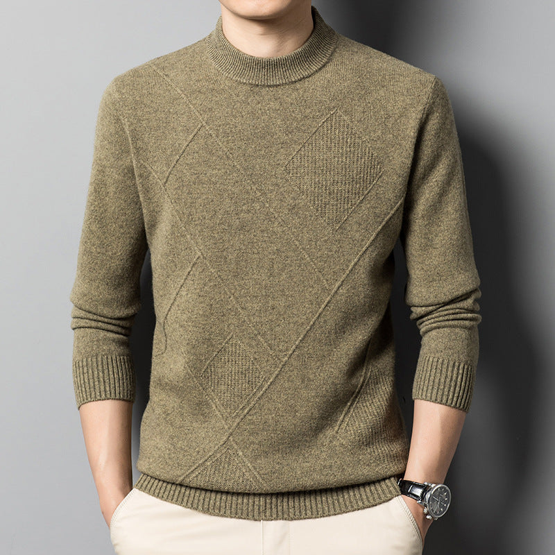 Men's 100% Wool Sweater