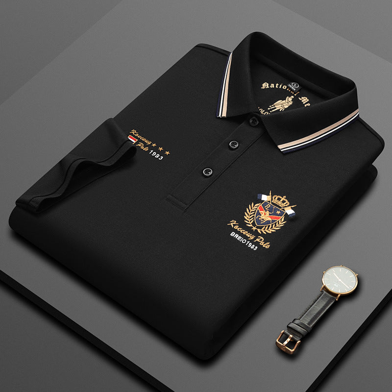 New business embroidered polo shirt