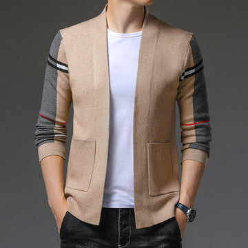 Men's Autumn and Winter Knitted Loose Casual Cardigan