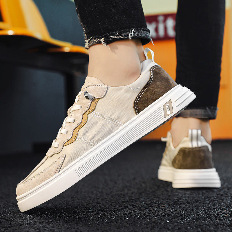 Ice silk breathable casual canvas shoes