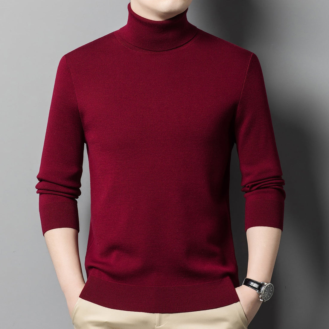 Men's 100% Wool Sweater